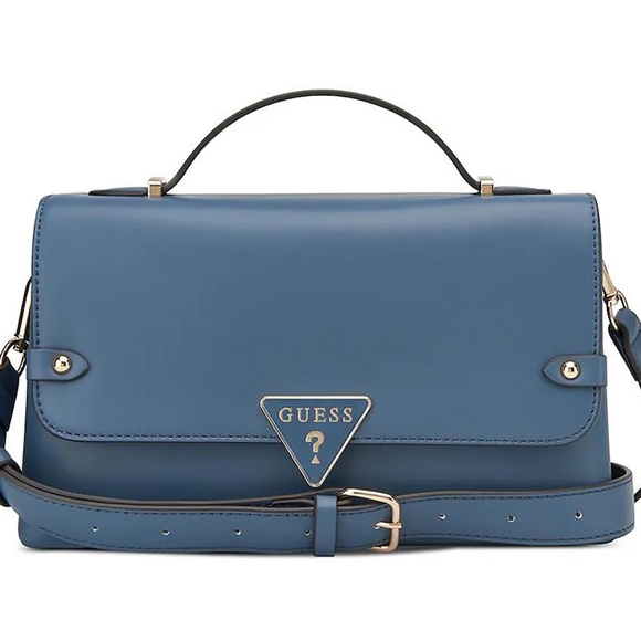 Guess Blue Crossbody Bag - Picture 1 of 4